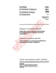 IEC 60898:1987/AMD3:1990