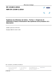 NBN EN 13160-2:2016