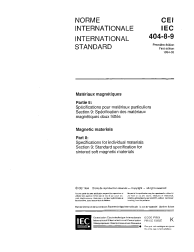 IEC 60404-8-9:1994