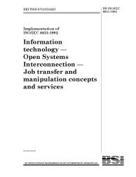 BS ISO/IEC 8831:1992