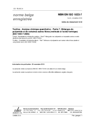 NBN EN ISO 1833-7:2010