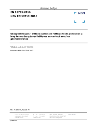 NBN EN 13719:2016