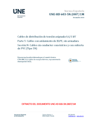 UNE-HD 603-5N:2007/1M:2023