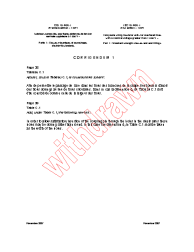 IEC 61466-1:1997/COR1:2007