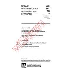 IEC 60928:1990/AMD2:1993