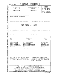 NBN E 29-404:1983