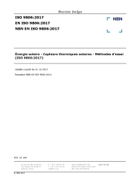 NBN EN ISO 9806:2017