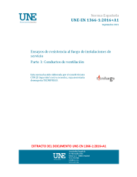 UNE-EN 1366-1:2016+A1:2021
