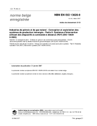 NBN EN ISO 13628-9:2007