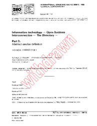 ISO/IEC 9594-3:1990/COR1:1991