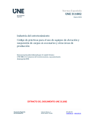 UNE 311002:2024