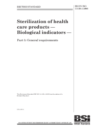 BS EN ISO 11138-1:2006