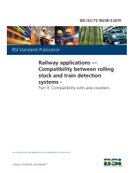 DD CLC/TS 50238-3:2010