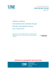 UNE-EN ISO 23168:2021