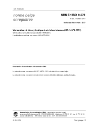 NBN EN ISO 14579:2001