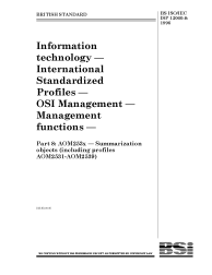 BS ISO/IEC ISP 12060-8:1996