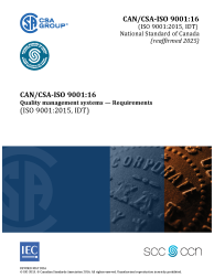 CAN/CSA-ISO 9001:16 (R2025)