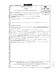 NBN E 48-108:1988