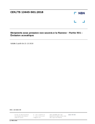 CEN/TS 13445-501:2018