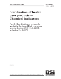 BS EN ISO 11140-3:2009