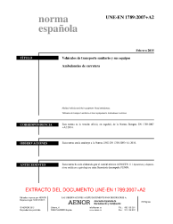 UNE-EN 1789:2007+A2:2015