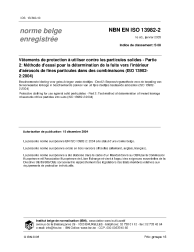 NBN EN ISO 13982-2:2005