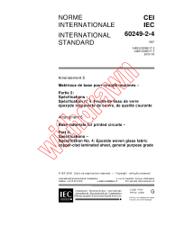 IEC 60249-2-4:1987/AMD5:2000