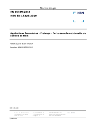 NBN EN 15329:2019