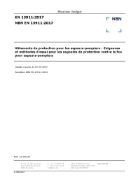 NBN EN 13911:2017