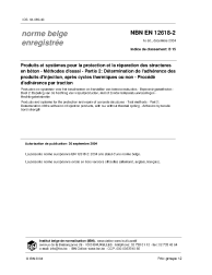 NBN EN 12618-2:2004