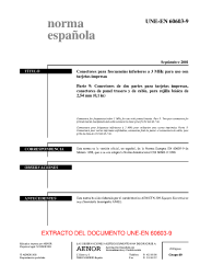 UNE-EN 60603-9:2001