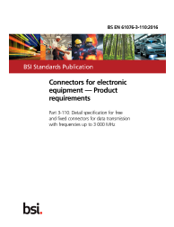 BS EN 61076-3-110:2016