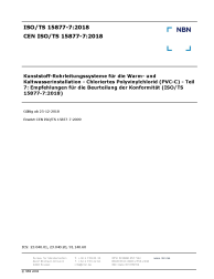 CEN ISO/TS 15877-7:2018