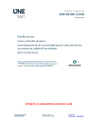 UNE-EN ISO 13338:2023