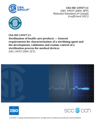 CSA ISO 14937:11 (R2026)