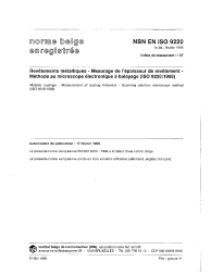 NBN EN ISO 9220:1995