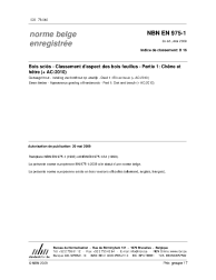 NBN EN 975-1:2009