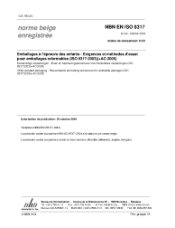 NBN EN ISO 8317:2004