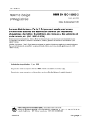 NBN EN ISO 15883-2:2006