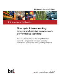 DD IEC/PAS 61753-1-3:2009