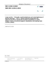 NBN ISO 11336-2:2021