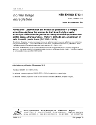 NBN EN ISO 3743-1:2010