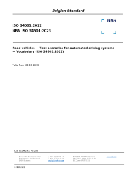 NBN ISO 34501:2023