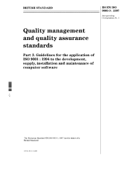 BS EN ISO 9000-3:1997