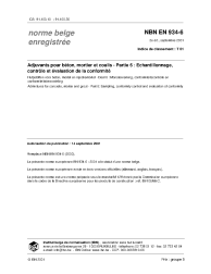 NBN EN 934-6:2001