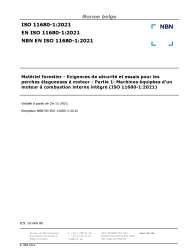 NBN EN ISO 11680-1:2021