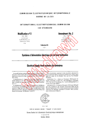 IEC 60570:1977/AMD2:1982