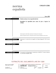 UNE-EN 13281:2001 (R2020)