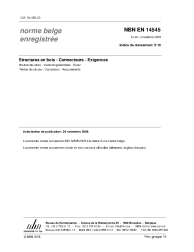 NBN EN 14545:2008