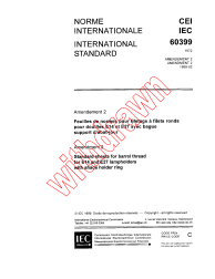 IEC 60399:1972/AMD2:1999